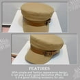thumbnail image 5 of LULULION Stylish Lady Beret Hat in Khaki Polyester Cotton for Casual and Decor Use, 5 of 8