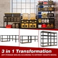 thumbnail image 4 of Garage Storage Shelves, 5 Tier Adjustable Shelving for Garage, Basement, Warehouse, Commercial, Easy Assemble, 12" W x " 60H x 28" D, 4 of 9