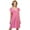 Rosy Pink, variant on Women's Shadowline 36123X Plus Cameo Nylon Tricot S/S 40 Inch Waltz Gown (Lilac 1X)