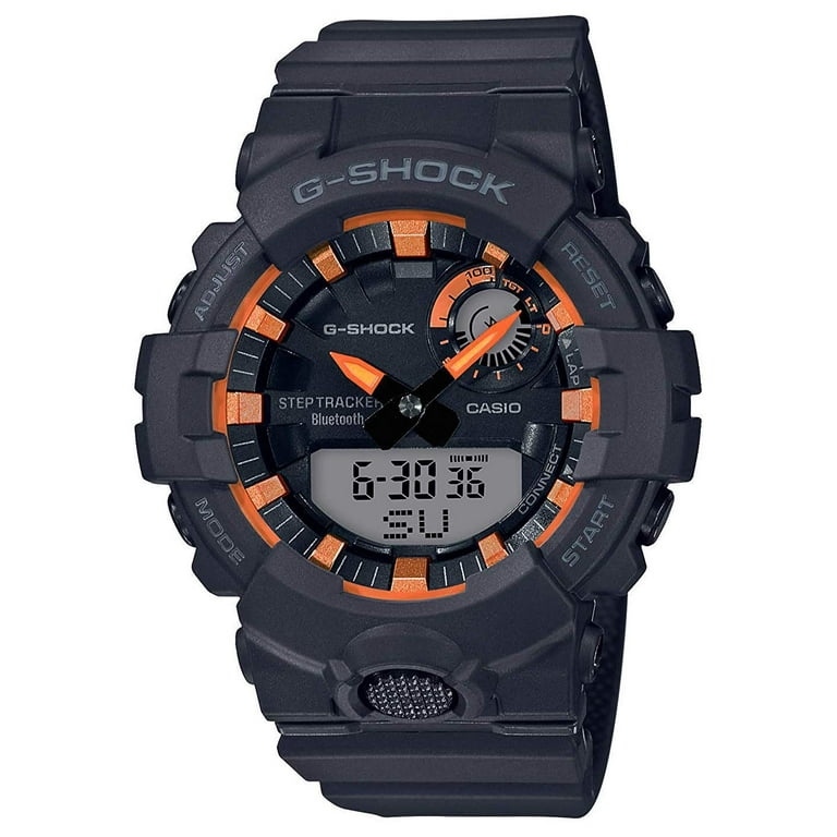 Casio G Shock GBA800 Fire Pack Analog Digital Step Tracker Resin Watch Walmart