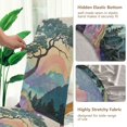thumbnail image 5 of Yayeee 2 Pack Dining Chair Covers Stretch Parson Chairs Slipcovers Seat Protector, Pine Tree Rainbow, 5 of 6