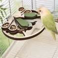thumbnail image 4 of BKER Durable Bird Foraging Toys Interactive Wooden Parrot Training Chew Toys For Mental Stimulation And Natural Instincts, 4 of 5
