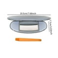 thumbnail image 7 of AMLESO Car Sun Visor Mirror Cover 51167361833 Premium Spare Parts Easy to Install Replaces Makeup Mirror Cover Interior Mirror Cover Gray, 7 of 7