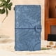 thumbnail image 4 of Libreta pequeña de color liso | Tapa de cuero suave con relieve | Papel grueso con páginas rayadas, cuadriculadas y en blanco | Correa portátil | Diario ligero para viajes, estudio, negocios y, 4 of 6