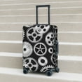 thumbnail image 6 of Hirioo Metallic Gears for Elasticity Suitcase Cover (No luggage Included) Durable Luggage Protector Fits 18-32 Inch Luggage-X-Large, 6 of 7