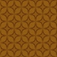 thumbnail image 1 of Ahgly Tapis d'Intérieur Lavable en Machine Carré Orange Transitionnel, 7 Pieds Carré, 1 of 7