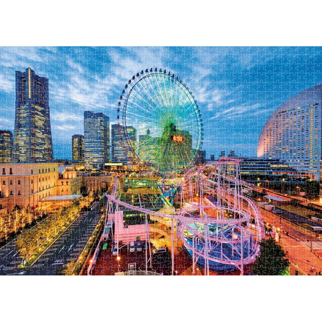 1000 PIECE JIGSAW PUZZLES City Ferry Wheel City education KID ADULTS PUZZLE TOY 