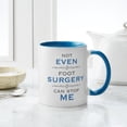 thumbnail image 4 of CafePress - Foot Surgery Humor Mugs - 11 oz Ceramic Mug - Novelty Coffee Tea Cup, 4 of 4