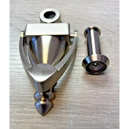 Better Home 5 1/2_ Door Knocker 698Dc Satin Nickel (Pack Of 2)