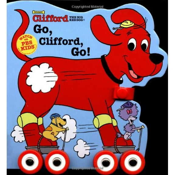 Pre-Owned Clifford: Go, Clifford, Go (with Wheels) (Board book) 0439394473 9780439394475