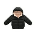 thumbnail image 4 of XADYUY Kids Puffer Jacket Girls Winter Fleece Lined Puffer Jacket Girls Warm Lightweight Toddler Puffer Coat Quilted Padded Winter Jacket for Toddler Boys,4-5Years,Black, 4 of 4