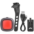 thumbnail image 3 of Plástico USB Carga IPX6 Eficiente Apretado Impermeable Segura Montar Bicicleta Luz Trasera Bicicleta Ciclismo Accesorio Negro, 3 of 8