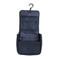 thumbnail image 4 of Bolsa de maquillaje Fernando Estuche de maquillaje portátil con Bolsillo de malla y cremallera Azul, 4 of 8