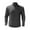 Black, variant on BLCHUNen Athletic Shirts for Men 1/4 Zip Pullover Lightweight Slim Fitted Breathable Long Sleeve Sports Gym Workout Tops