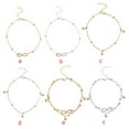thumbnail image 4 of Tobillera Minnieouse para Niñas Cadenas de Pie Dorado, 4 of 6