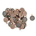 thumbnail image 1 of 50 Unidades Al Por Mayor en Ronda Bisel Bandeja Base Cabochon DIY Colgantes Fit Colgante Cobre Cobre antiguo Fernando Bandeja de colgante de collar de bricolaje, 1 of 7