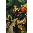 thumbnail image 3 of Baltasar de Echave Orio 17x24 Black Modern Framed Museum Art Print Titled - The Porciuncula (From 1609 Until 1610), 3 of 5