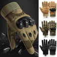 thumbnail image 2 of Guantes tácticos de dedo completo para motocicleta, manoplas de ciclismo, esquí, aire libre, escalada, equitación, ejército, combate qiuyongming unisex, 2 of 2