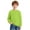 Green, variant on Grblisyd Boys Girls Sweatshirt Kids Fashion Long Sleeve Crewneck Shirts Casual Solid Color Sweatshirts School Pullover Top