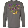 thumbnail image 3 of Inktastic Mardi Gras Let the Good Times Roll Long Sleeve T-Shirt, 3 of 5