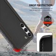 thumbnail image 3 of Tough On Samsung Galaxy S23 5G Case Iron Shield Carbon Fiber,iPhone 14 Pro, 3 of 9