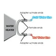 thumbnail image 2 of Camco 35713 - White Seasonal Water Heater By-Pass Kit, 2 of 5