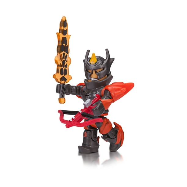Roblox Action Collection Flame Guard General Figure Assortment Styles May Vary Includes Exclusive Virtual Item Walmart Com Walmart Com - roblox backpacks flame