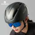 thumbnail image 6 of ROCKBROS Adult Mountain & Road Bike Helmet,Cycling Headgear With Anti-glare Goggles,Removable & Sun Visor, 6 of 13