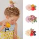 thumbnail image 4 of 8 Pcs Artificial Flower Hairclips for Girls with Leaves Fake Foral Hair Clips Baby Headwear Hair Accessories F Size, 4 of 4