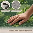 thumbnail image 6 of ODIKA 8'x10' Washable Area Rug Golf Koi Tufted Forest Woodland Scattered Foliage Abstract Clusters for King Size Bedroom Under Bed, Master Suite, Non-Shedding, Easy Care, 6 of 7