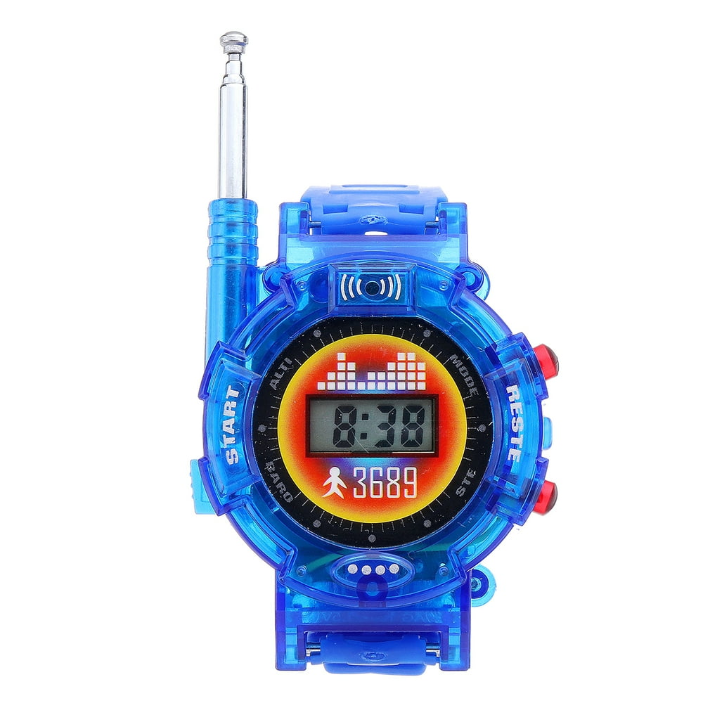 2x Red+Blue Watches Walkie Talkie Kids Wrist Watches Set