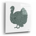 thumbnail image 2 of Epic Art 'Floral Turkey' by Imperfect Dust, Acrylic Glass Wall Art, 12"x12", 2 of 8