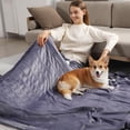 thumbnail image 4 of Electric Blanket Full Size Heated Blanket 72''X84'', Purple Heating Blanket Ultra Warm Flannel Electric Heating Blanket with 5 Heat Settings & 10 Hours Auto-Off, Ideal for Grandma Gifts(Lavender), 4 of 6
