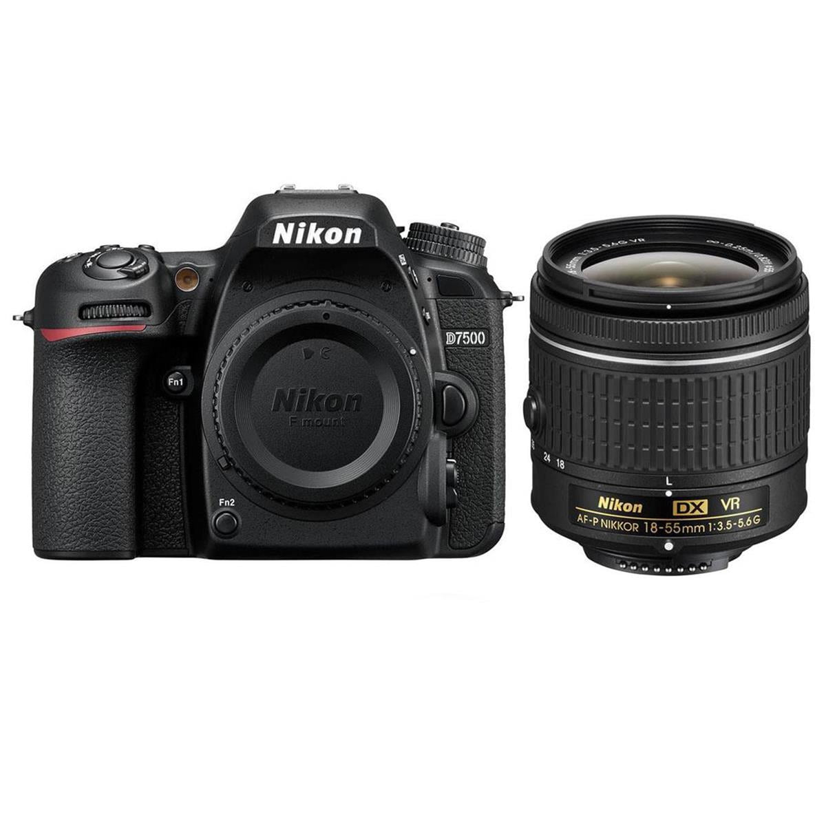 Nikon D7500 DX-format Digital SLR Camera With Nikon 18-55 Lens