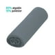 thumbnail image 2 of Franela de Algodon rollo de 25 mts X 50 cms ancho Poliester Color gris, 2 of 5