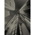 thumbnail image 2 of Ling, Tang 19x24 White Modern Wood Framed Museum Art Print Titled - Skyrise View IV, 2 of 4