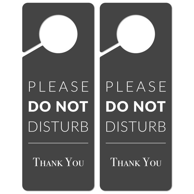 Breastfeeding Door Sign, 2 Pack (Printed on Both Sides), 9.3″x3.5″ PVC Plastic, Breastfeeding Sign for Work, Pumping Door Hanger, Pumping Sign for Work, Pumping in Progress Door Sign