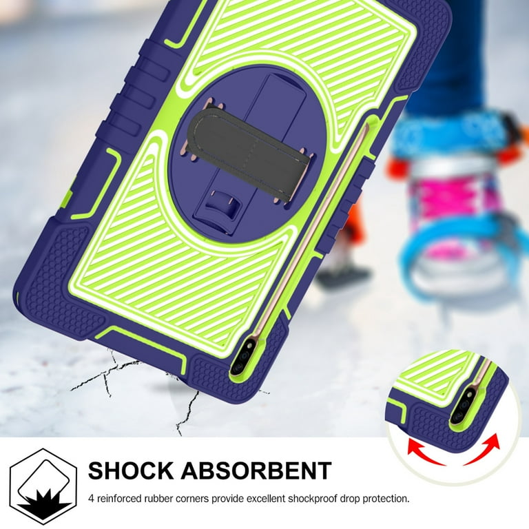 TECH CIRCLE Galaxy Tab S8 Plus/S7 FE/S7 Plus Case Inch,Heavy