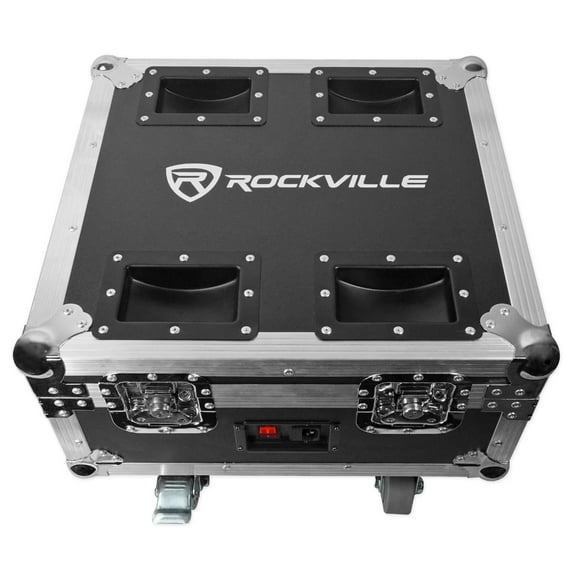 Rockville WEDGE CHARGE CASE Charging Case For (6) RockWedge LED PAR Lights