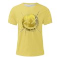 thumbnail image 4 of FDGIU 2025 Men's Halloween Graphic Tee; Funny Graffiti Crewneck T-Shirts, Loose Fit Short Sleeve Novelty Top, Dark Casual Halloween Shirt, 4 of 5