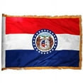 thumbnail image 2 of Missouri 4x6ft Nylon Flag with Pole Hem Only - Banner, 2 of 2