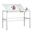 thumbnail image 2 of Studio Designs Graphix II White Split Top Crafting Table, 2 of 9