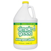 SIMPLE GREEN 3010100614010 All-Purpose Cleaner, 1 gal Bottle, Liquid, Lemon, Yellow
