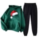 thumbnail image 1 of Puntoco Sudadera con capucha para mujer, sudadera con bolsillo de manga larga, pantalones de moda para mujer, conjunto de sudadera con estampado navideño, liquidación Puntoco Puntoco-2816, 1 of 2