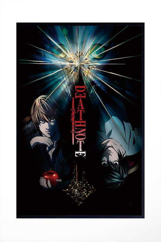 POSTER STOP ONLINE Death Note - Manga/Anime TV Show Poster/Print (Duo -  Light vs. L) Frameless Gift 12 x 18 inch(30cm x 46cm)