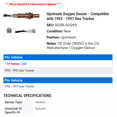 thumbnail image 2 of Upstream Oxygen Sensor - Compatible with 1993 - 1997 Geo Tracker 1994 1995 1996, 2 of 2