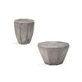 thumbnail image 3 of Babaloo Concrete Stone Octagonal End Table in Gray, 3 of 4