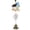 White, variant on Wovilon Creative Cabin Wind Chimes House Hold Door Ornaments Mini Pendant Resin Sympathy Wind Chimes For Outside