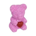 thumbnail image 5 of Esquirla Valentine's Bear Home Centerpiece Lovely Valentines Day Gifts Creative Valentines Day Decoration Holding Heart for Girlfriend Pink, 5 of 8