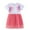Pink B, variant on Ahuyic Little Girl Dresses,Summer Casual Dresses for Kids,Fashionable Girls' Summer Round Neck Dress Casual And Comfortable Short Sleeved Dress